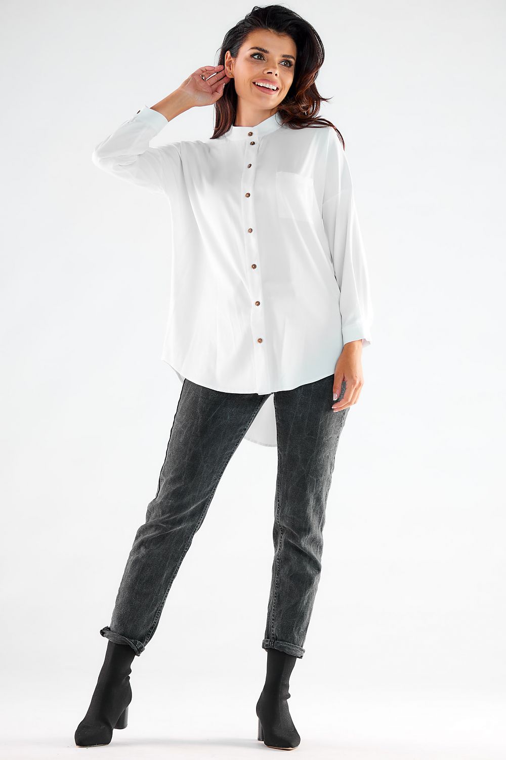  Long sleeve shirt model 173921 awama 