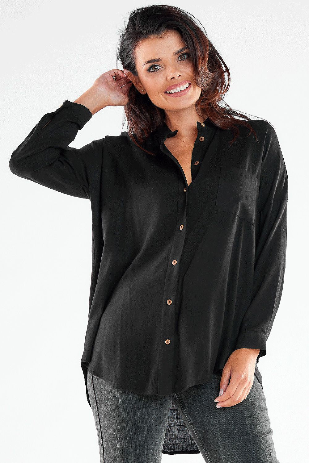  Long sleeve shirt model 173923 awama 